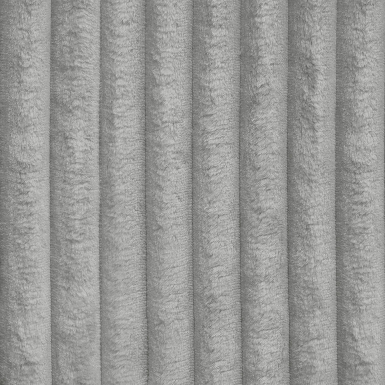 Sofá Modular 3 Lugares + Puff Convertível  Veludo Listado