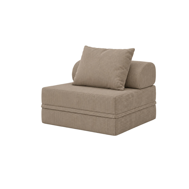 Canapé modulable 1 place convertible  Velours standard