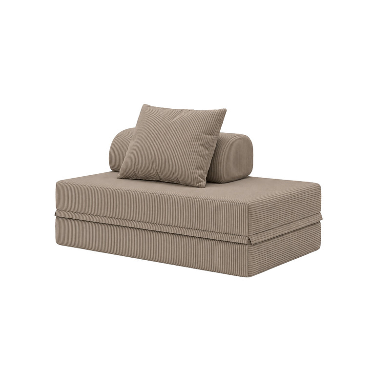 Canapé modulable 2 places convertible  Velours standard