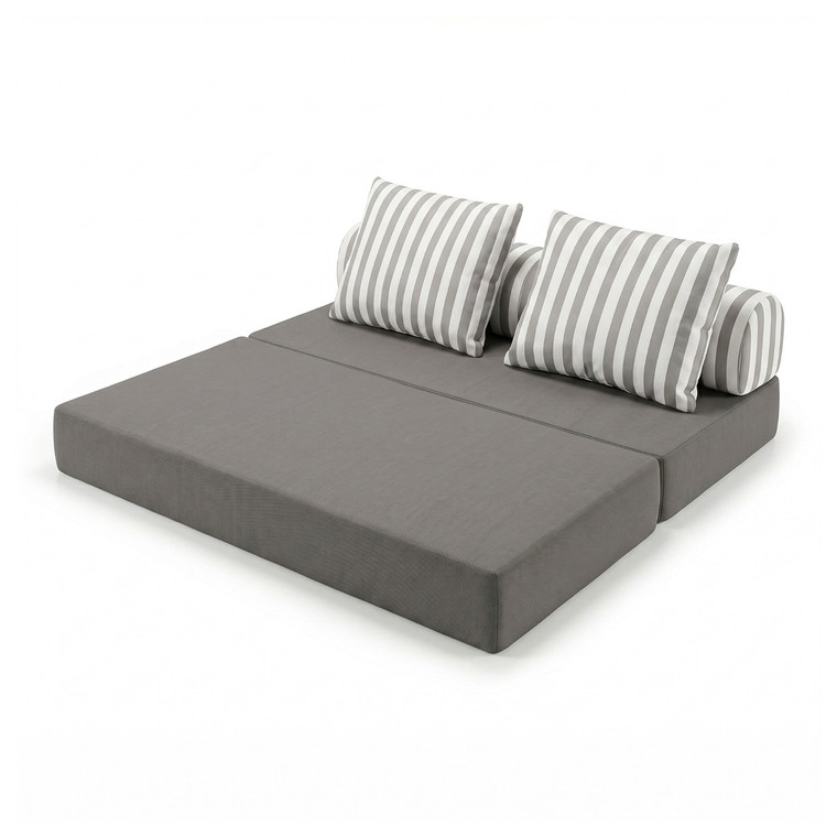 Sofá Modular 3 Lugares Convertível  Impermeável