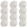12-pack of HPI Yard guard Deck Creations Sea Shell Style Safety Cover Anchor Snap-in Covers