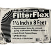 1-1/2" x 8' FilterFlex Premium Pool Hose with Cuffed Ends
