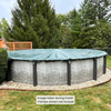 Image Taken During of Install of Supreme Plus Winter Cover Clamps not Included