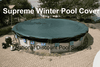 18' x 33' Oval Supreme Plus Winter Pool Cover for Above Ground Pools