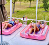 71" pool floatie for sun tanning