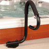 Mounting bracket easily rotates for easy deck mounting options.