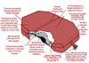 Square or Rectangle Spa Cover with Rounded Corners