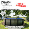 Panache 27’ x 54” Round Above Ground Pool Kit (Aluminum Wall)
