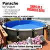 Panache 27’ x 54” Round Above Ground Pool Kit (Aluminum Wall)