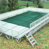 HPI Yard Guard Standard Green Mesh Kayak On-Ground Swimming Pool Safety Cover