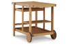 Kailani Serving Cart - Signature Design by Ashley Patio Furniture