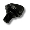 King Technology Knob With O-Ring Black 01-22-9940 Universal for all Kingtechnology and pool frog feeders