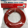110 ft. long winter cover cable for securing above ground swimming pool covers