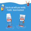 Use with a weekly Shock Treatment Poolife Rapid Shock or Poolife TurboShock