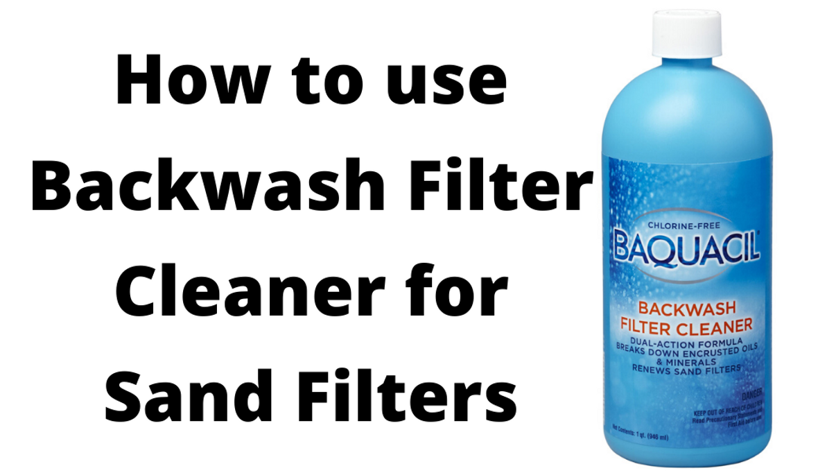 How to use Backwash Filter Cleaner