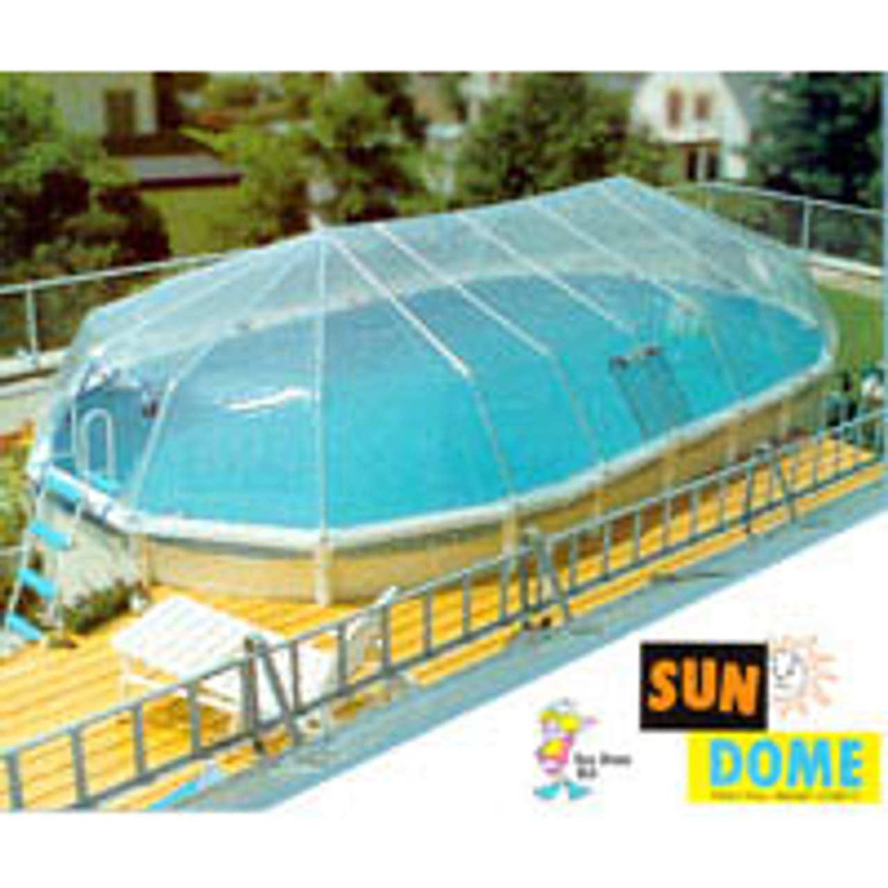 Sun Dome For 15 X 30 Oval For Above Ground Pool National Discount Pool Supplies