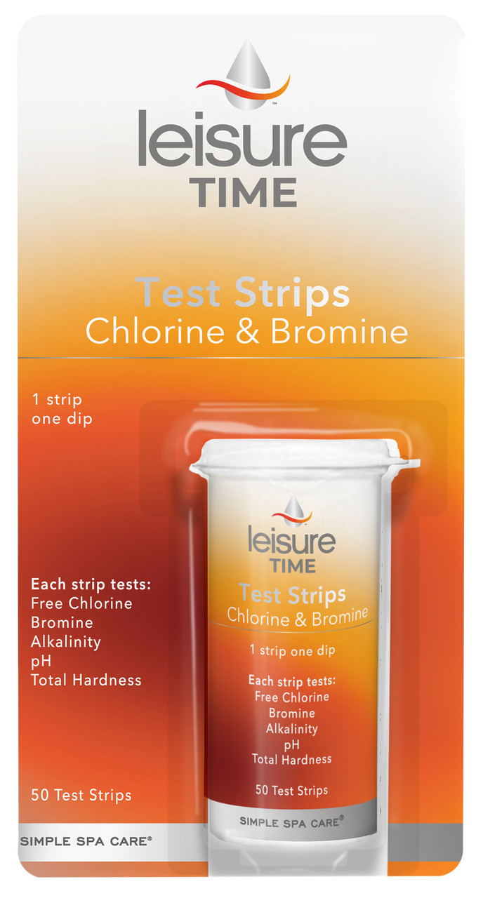 Leisure Time Chlorine and Bromine Test Strips
