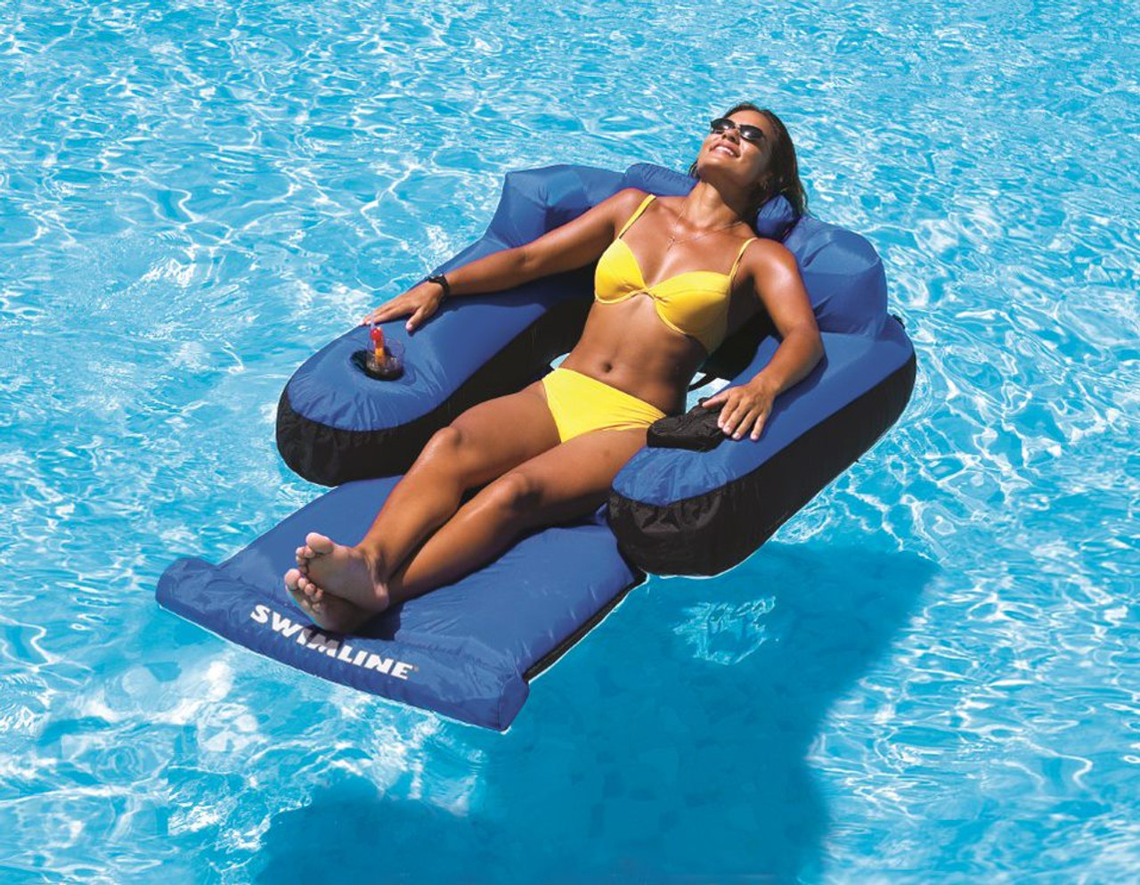 Swimline Fabric Covered Floating Lounger