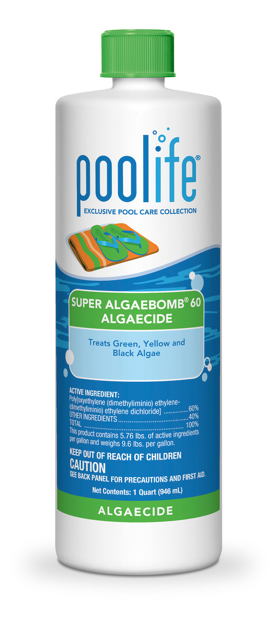 Algae Treatment Bundle for Chlorine Pools with Super Strong Turbo Shock