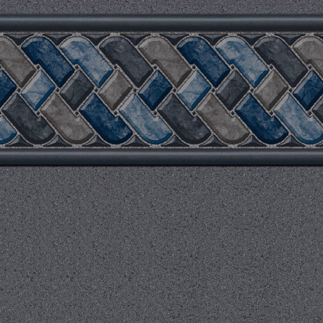 St. George with Gray Opal 27 Mil Liner for Inground Pools | GLI
