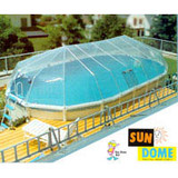 Fabrico Sun Dome for 12' x 24' Oval for Above Ground Pool