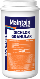 discount sodium di-chlor granular chlorine 5 pounds