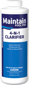 Maintain 4 in 1 Pool Water Clarifier Maintain 4 in 1 Pool Water Clarifier