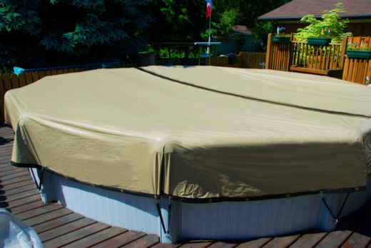 33' Round HPI Ultimate Winter Pool Cover