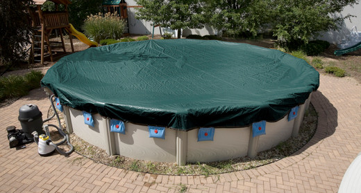 28 ft round winter pool cover