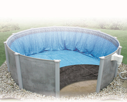 12' Round GeoGuard Above Ground Pool Liner Pad