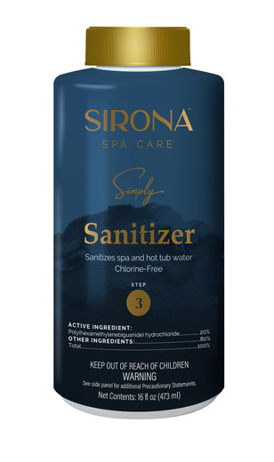 Sirona Spa Care Simply Sanitizer 16oz (Baqua Spa)