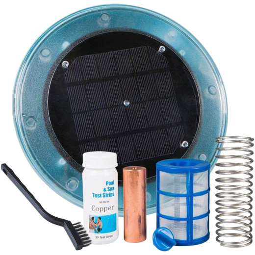 Floating Solar Solar-Powered Water Purifier Ionizer System for Pools by Blue Torrent