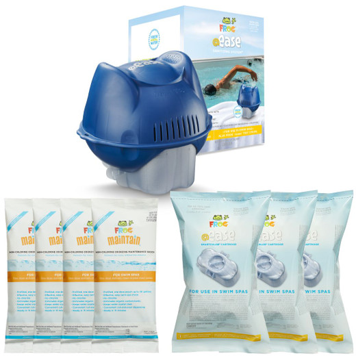 Frog @Ease Floating Sanitizer System for Swim Spas Four Month Kit