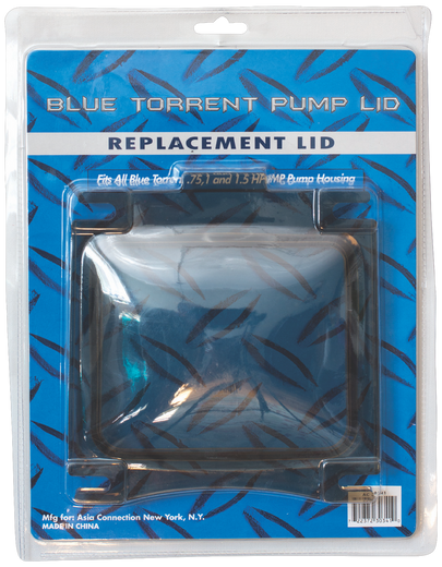 Blue Torrent Pump Lid Replacement Fits All Blue Torrent .75, 1, and 1.5 HP IMP Pump Housings