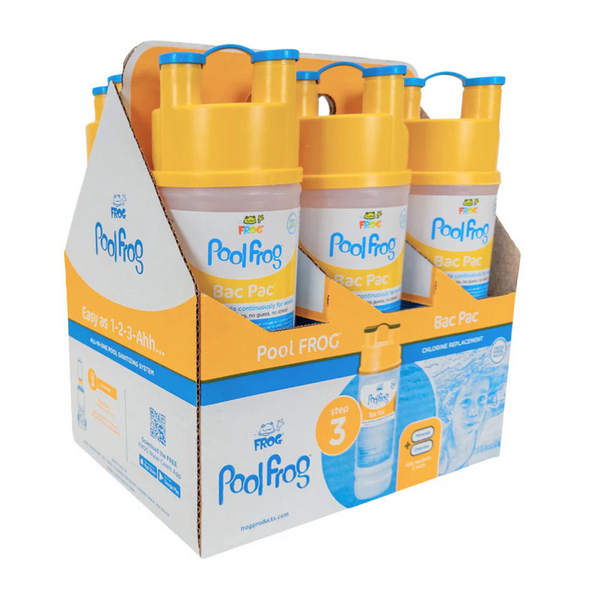 POOL FROG Chlorine Bac Pac 6-Pack