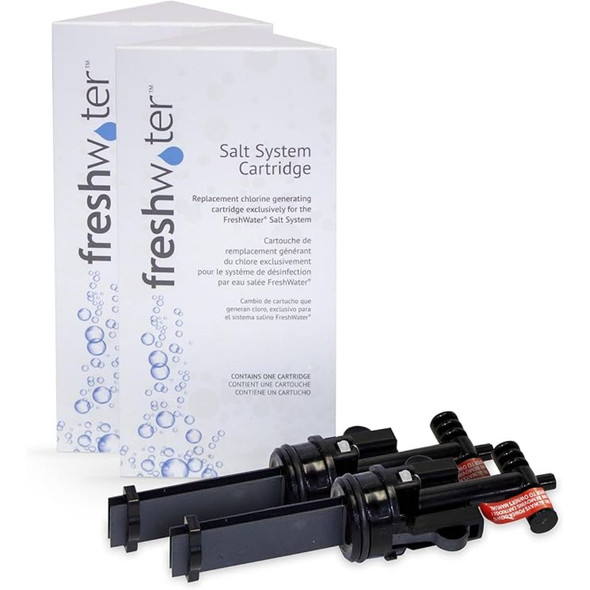 freshwater salt system replacement chlorine generating cartridge 2-pack
