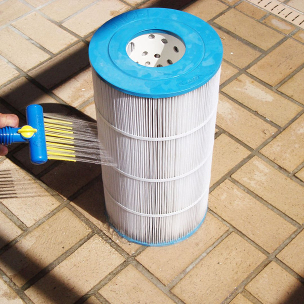 Aqua Comb Cleaning Tool for Pool Filter Cartirdges