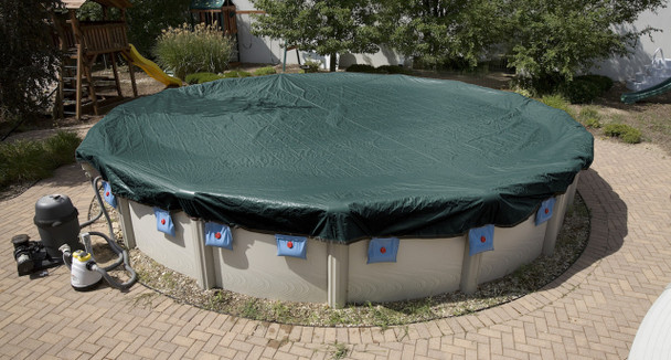 18 ft. x 33 ft. supreme cover for above ground swimming pools