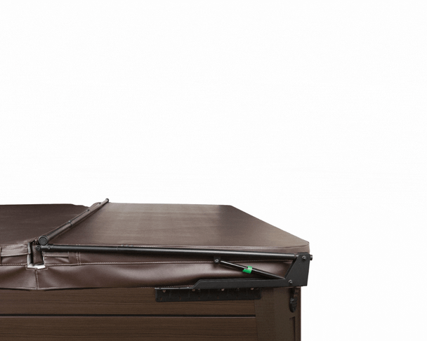 Cover Valet Pro Premium Hot Tub Cover Lifter Stealth gas shock assisted cover lift for storing and lifting spa covers