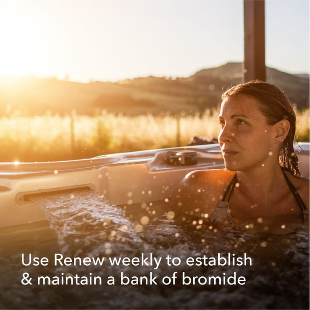 Leisure Time Renew and Reserve 2-Step System Use Weekly to Establish and Maintain a Bank of Bromine