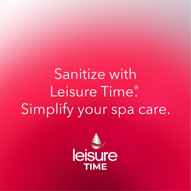 Sanitize With Leisure Time. Simplify Your Spa Care