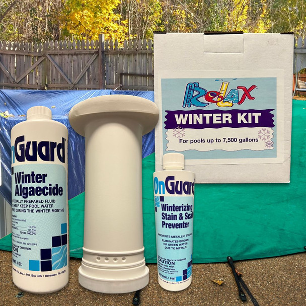 7500 Gallon Swimming Pool Winterizing and Closing Kit