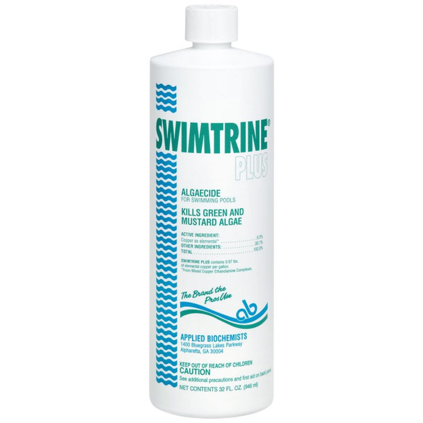 Applied Biochemists Swimtrine Plus Algaecide 32 oz