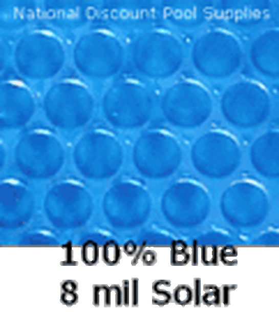 16' x 24' Oval 8Mil Blue Solar Pool Cover