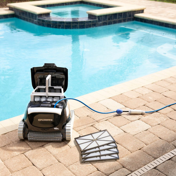 Maytronics Dolphin Explorer E30 with Wi-Fi: Robotic Pool Cleaner