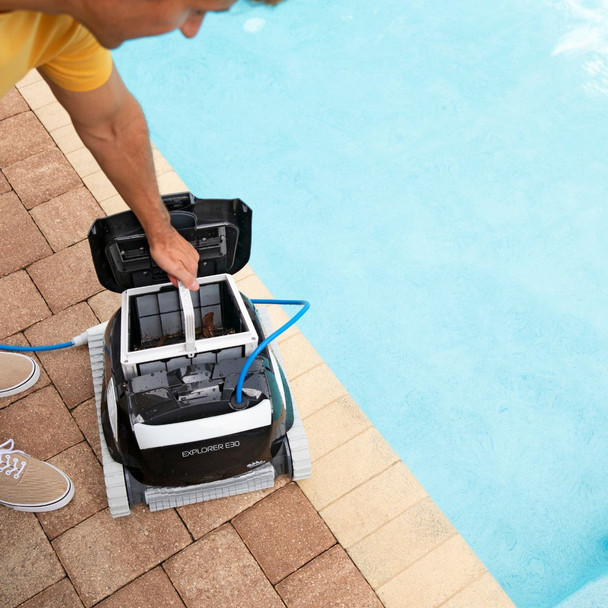 Maytronics Dolphin Explorer E30 with Wi-Fi: Robotic Pool Cleaner
