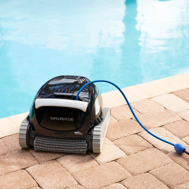 Maytronics Dolphin Explorer E30 with Wi-Fi: Robotic Pool Cleaner