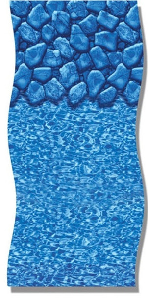 Swimline 21' Round Boulder Swirl beaded Above Ground Pool Liner