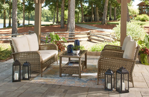 Braylee 4-Piece Set - Signature Design by Ashley Patio Furniture
