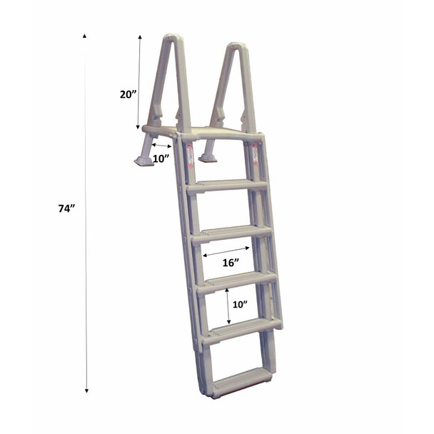 Confer Plastics Ground-to-Step Entry Ladder 8100X